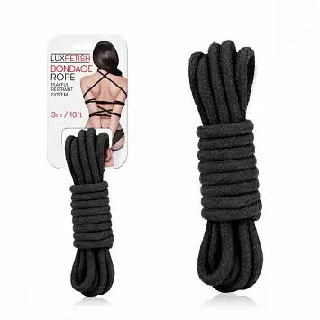 Хлопковая верёвка для связывания Lux Fetish