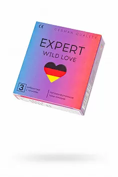 Презервативы точечно-ребристые EXPERT Wild Love Germany