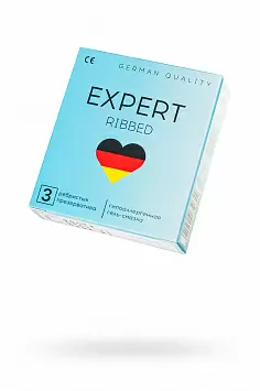 Презервативы ребристые EXPERT Ribbed Germany