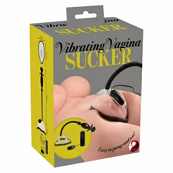 Вакуумная помпа с вибрацией Vibrating Vagina Sucker