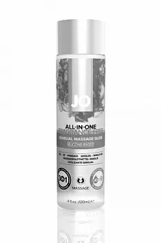 2 в 1 Лубрикант-массажное масло на силиконовой основе без запаха JO All-In-One Sensual Massage Glide