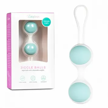 Вагинальные шарики в съемном чехле Jigglу Balls