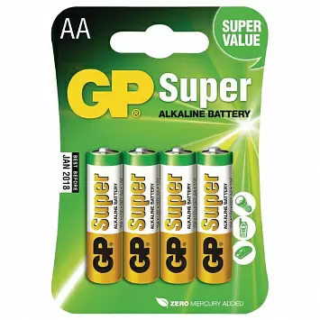 Батарейки GP Super Alkaline AA LR06