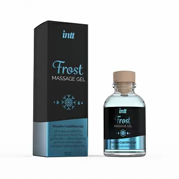 Охлаждающий массажный гель для поцелуев с мятным вкусом INTT Frost Massage Gel