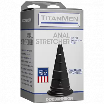 Анальная пирамида серии TitanMen Anal Stretcher 6&quot; Plug