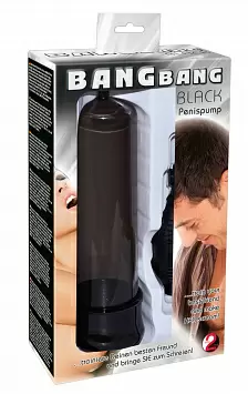 Помпа мужская вакуумная BANG BANG черная