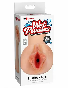 Самосмазывающийся мастурбатор вагина Luscious Lips Light Wet Pussies PDX Extreme