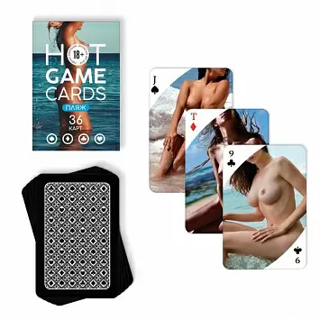 Карты игральные HOT GAME CARDS пляж Лас Играс