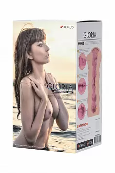 Мастурбатор вагина Gloria с двойным слоем