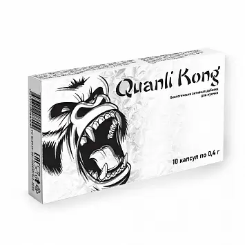 Возбуждающее средство для мужчин Quanli Kong 10 капсул