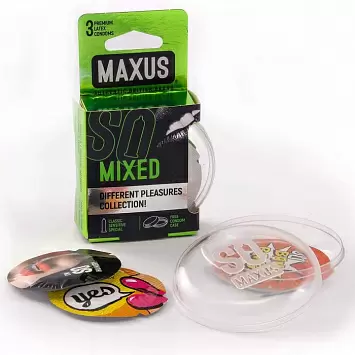 Презервативы Микс набор в пластиковом кейсе MAXUS Air Mixed