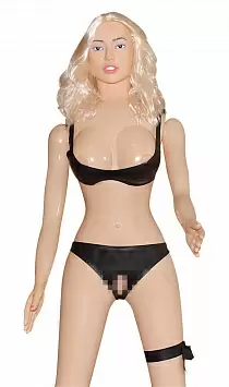 Кукла блондинка Natalie с вибрацией с 3D головой