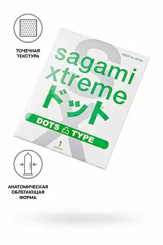 Презервативы точечно-линейные Sagami Xtreme Type-E