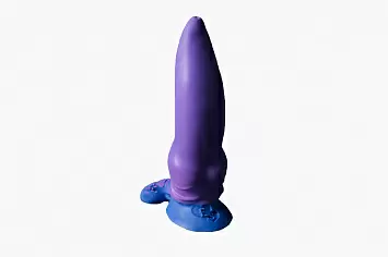 Фиолетовый фаллоимитатор Зорг small