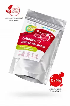 Натуральный коллаген + витамин С и магний Super Caps Collagen, 150 г