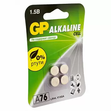 Батарейки LR44 GP Alcaline Cell GP-12288