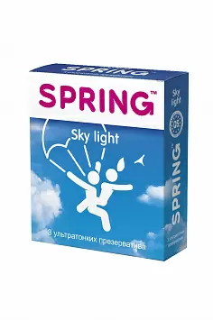 Ультратонкие презервативы SPRING Sky Light