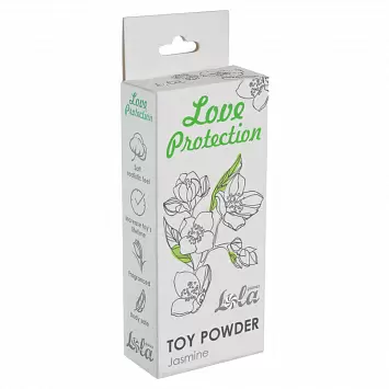 Пудра для игрушек с ароматом жасмина Love Protection