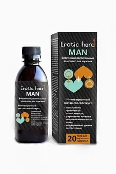 Биогенный концентрат из 20 трав для мужчин Erotic hard MAN