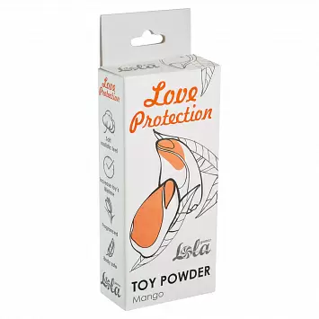 Пудра для игрушек с ароматом манго Love Protection