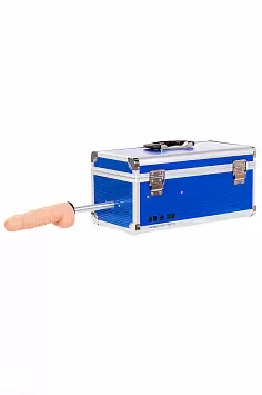 Секс-машина чемодан Fuck Box с 2 насадками 